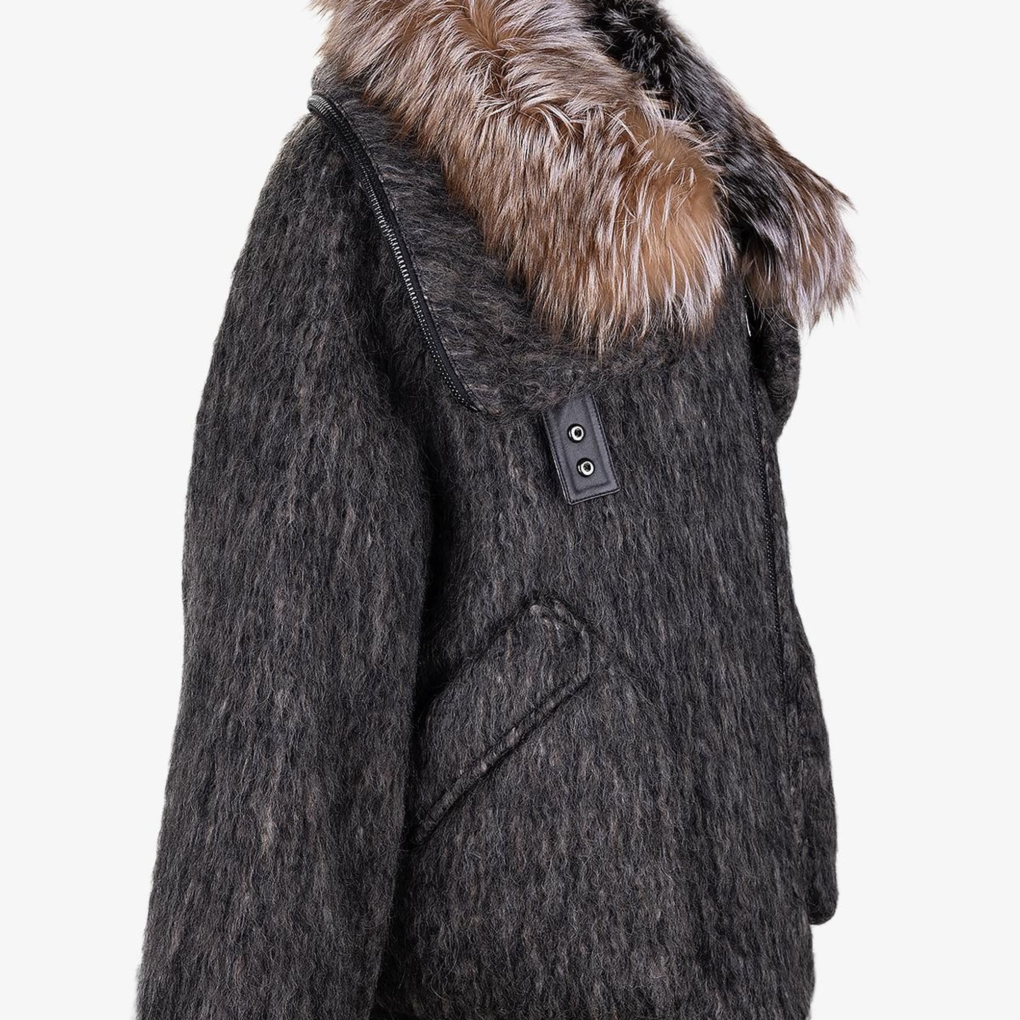 Valmenti Kadın Tekstil Kahverengi Kaban Mont