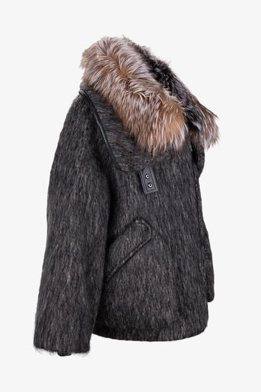  Valmenti Kadın Tekstil Kahverengi Kaban Mont