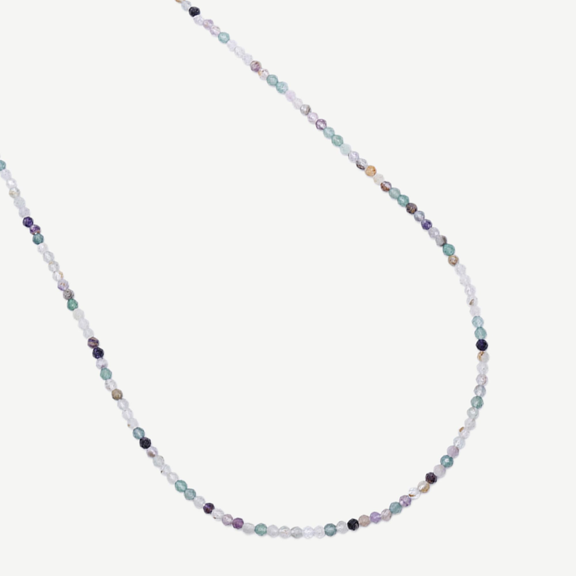 YARGICI Kapama Detaylı Uzun Doğal Taş Kolye