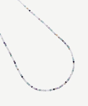  YARGICI Kapama Detaylı Uzun Doğal Taş Kolye