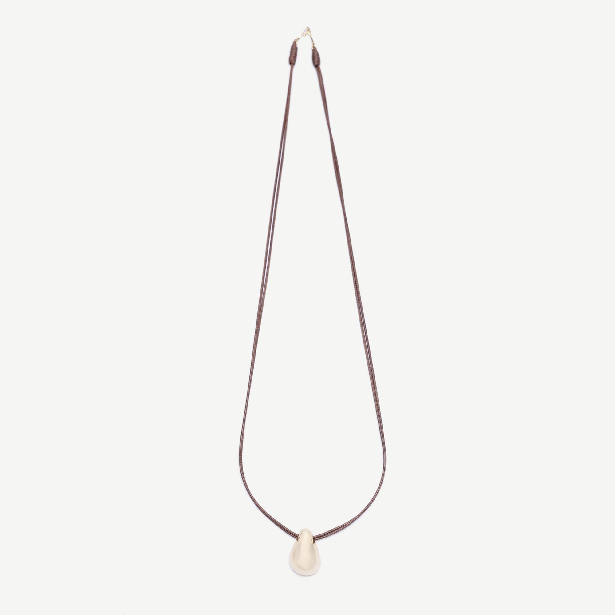 YARGICI Metal Uç Detaylı Uzun Kolye