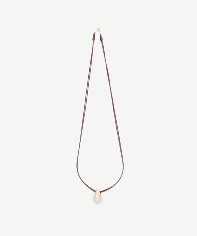  YARGICI Metal Uç Detaylı Uzun Kolye