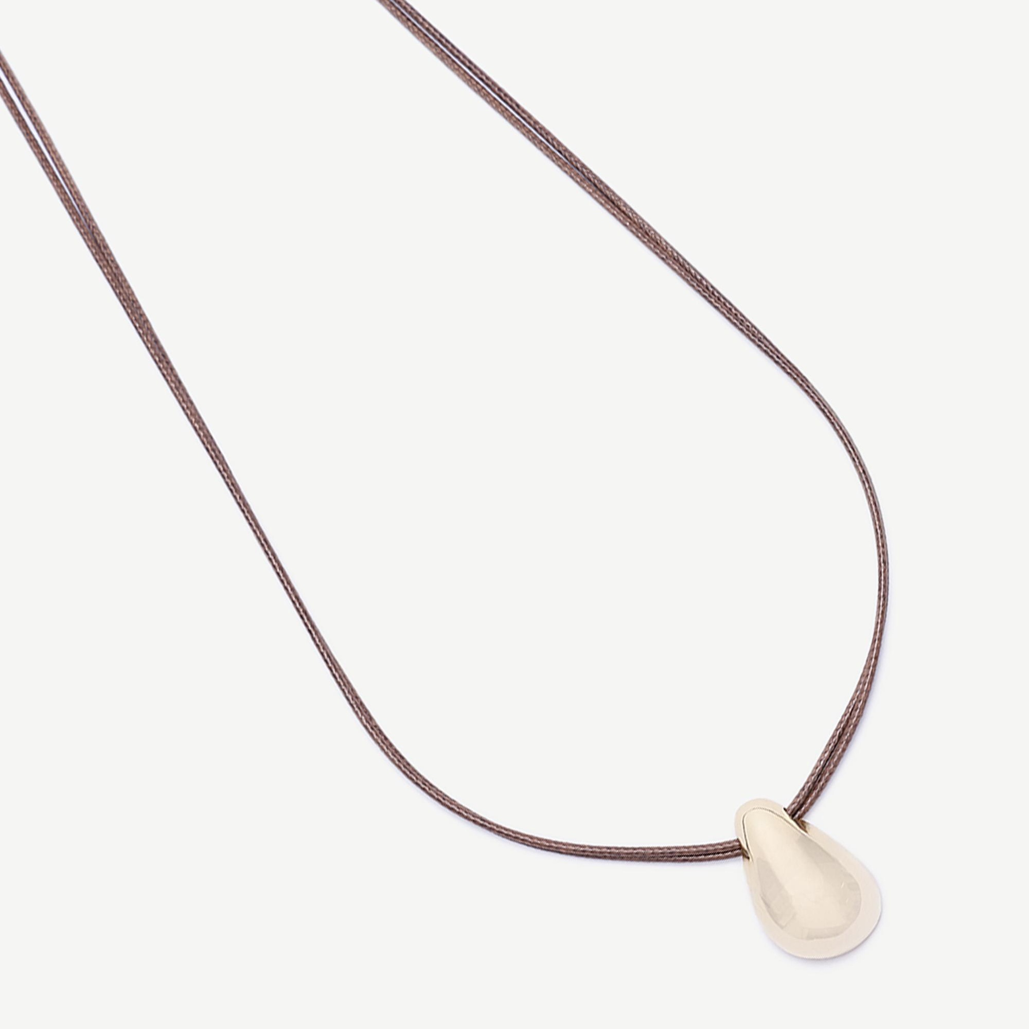 YARGICI Metal Uç Detaylı Uzun Kolye