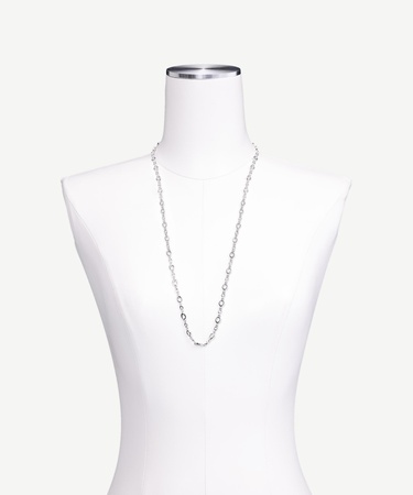  YARGICI Uzun Silver Zincir Kolye