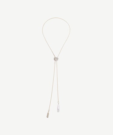  YARGICI İnci Detaylı Uzun Kolye