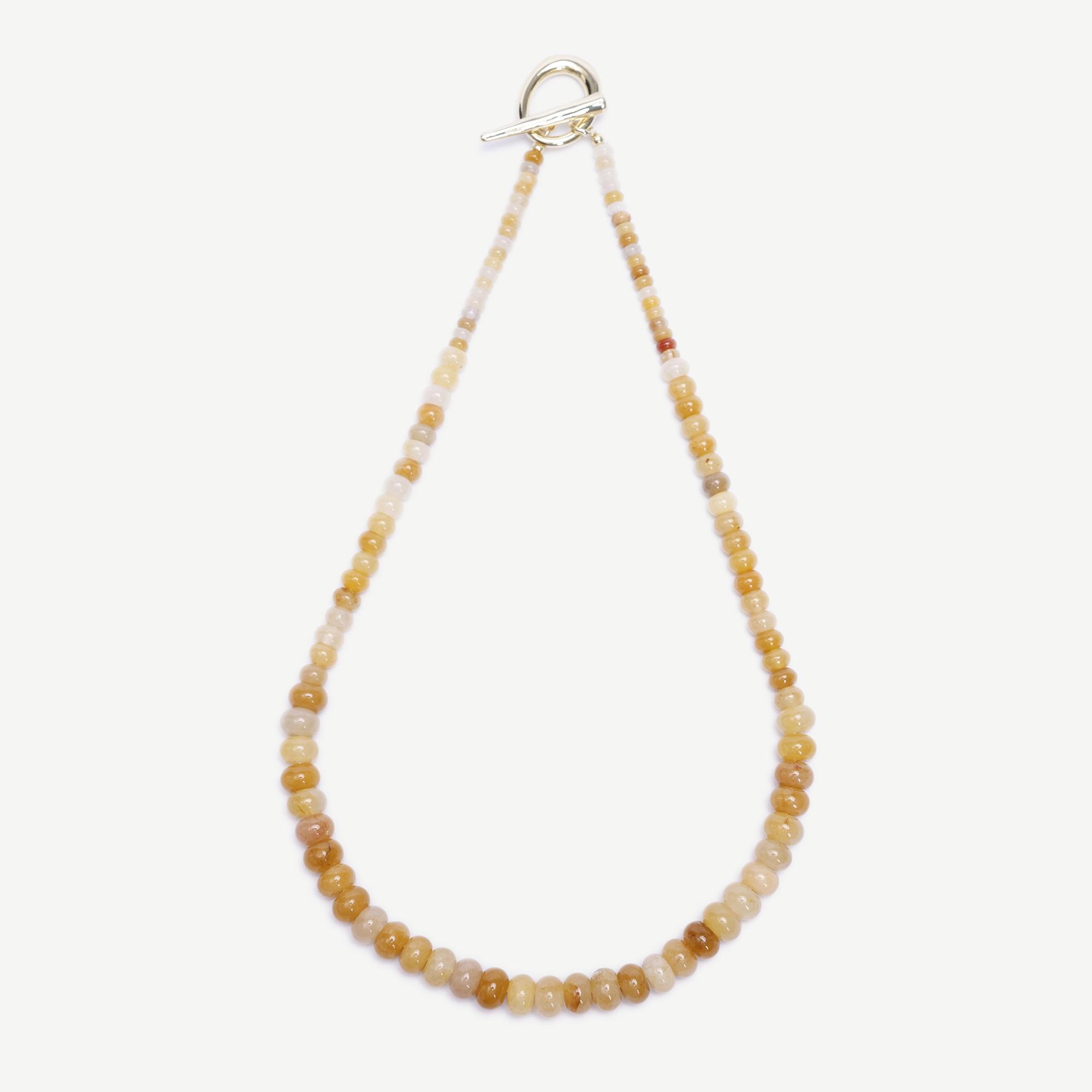 YARGICI Doğal Taş Detaylı Kolye