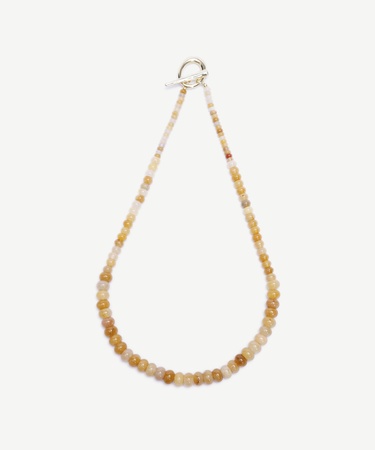  YARGICI Doğal Taş Detaylı Kolye