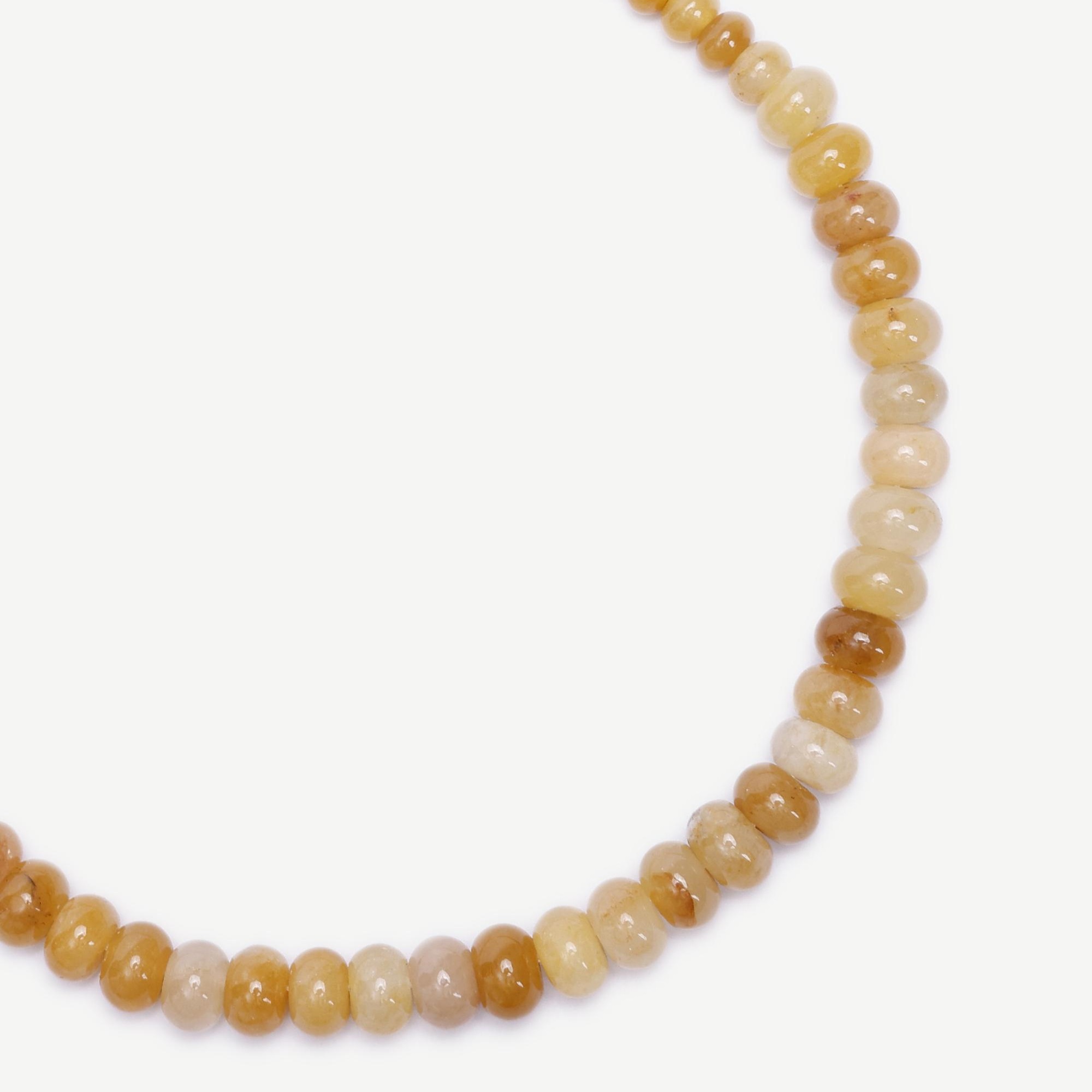 YARGICI Doğal Taş Detaylı Kolye