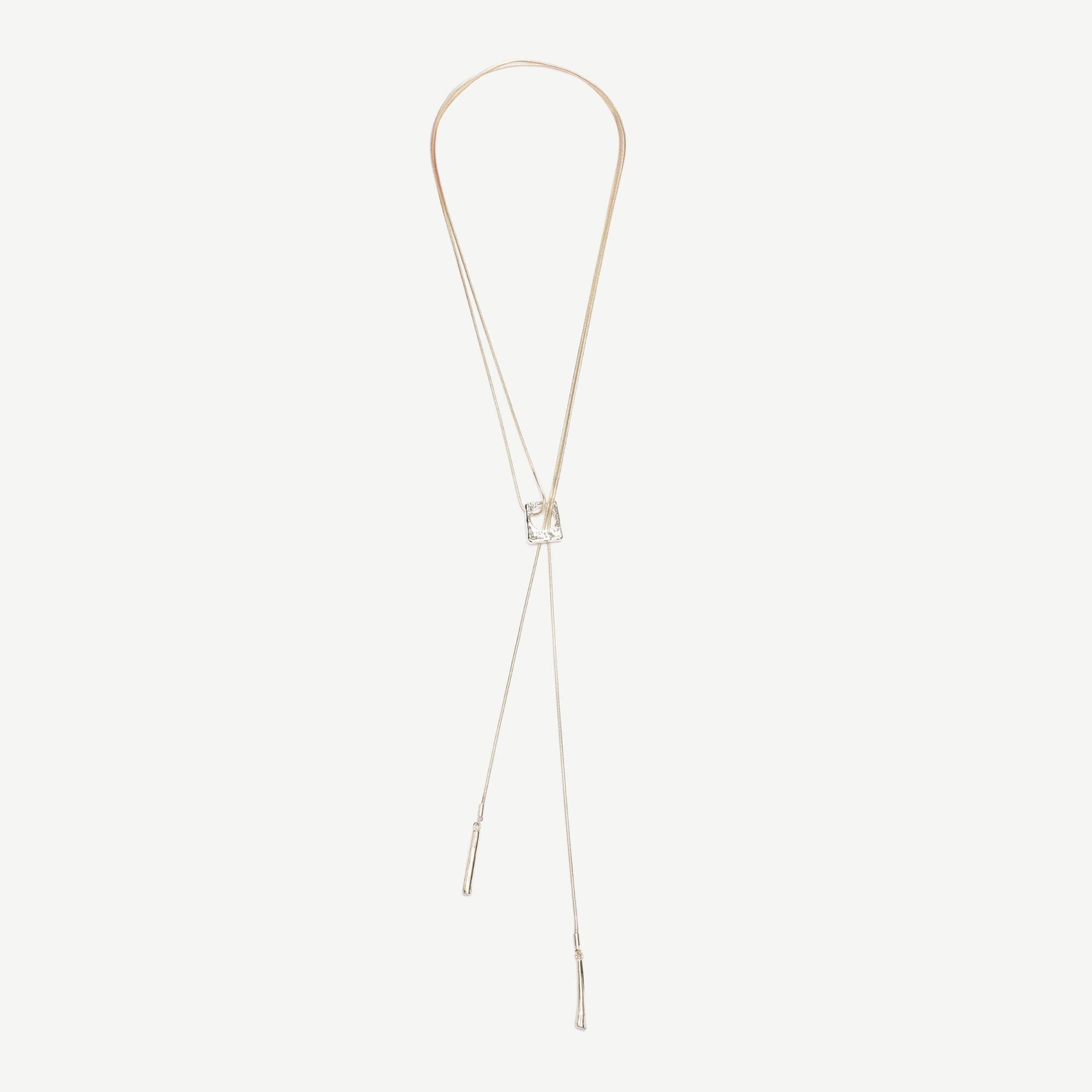 YARGICI Kapama Detaylı Uzun Kolye