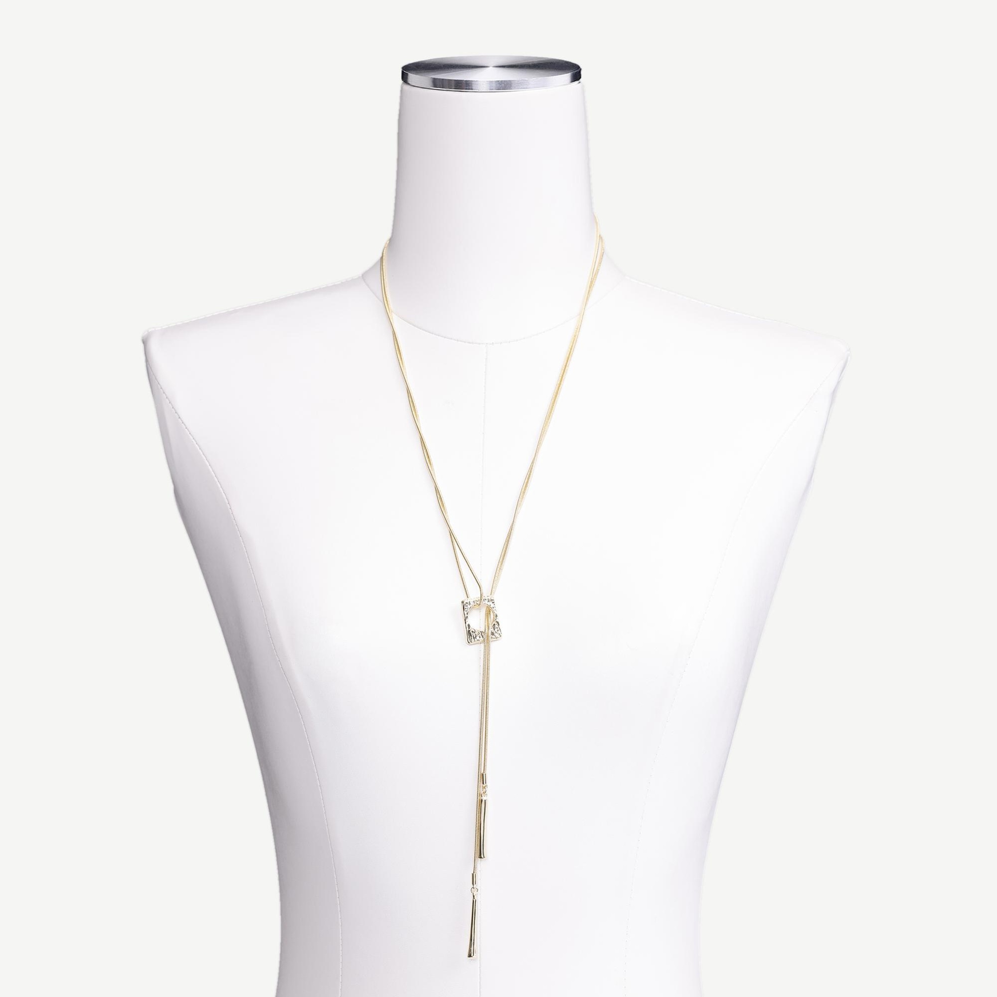 YARGICI Kapama Detaylı Uzun Kolye