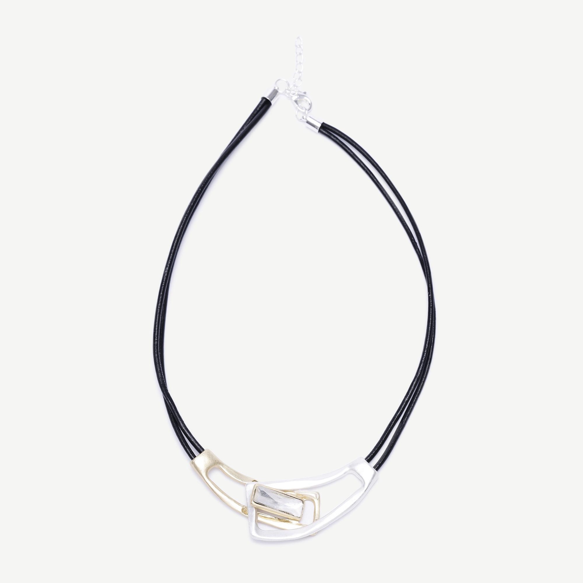 YARGICI Metal Uç Detaylı Kolye