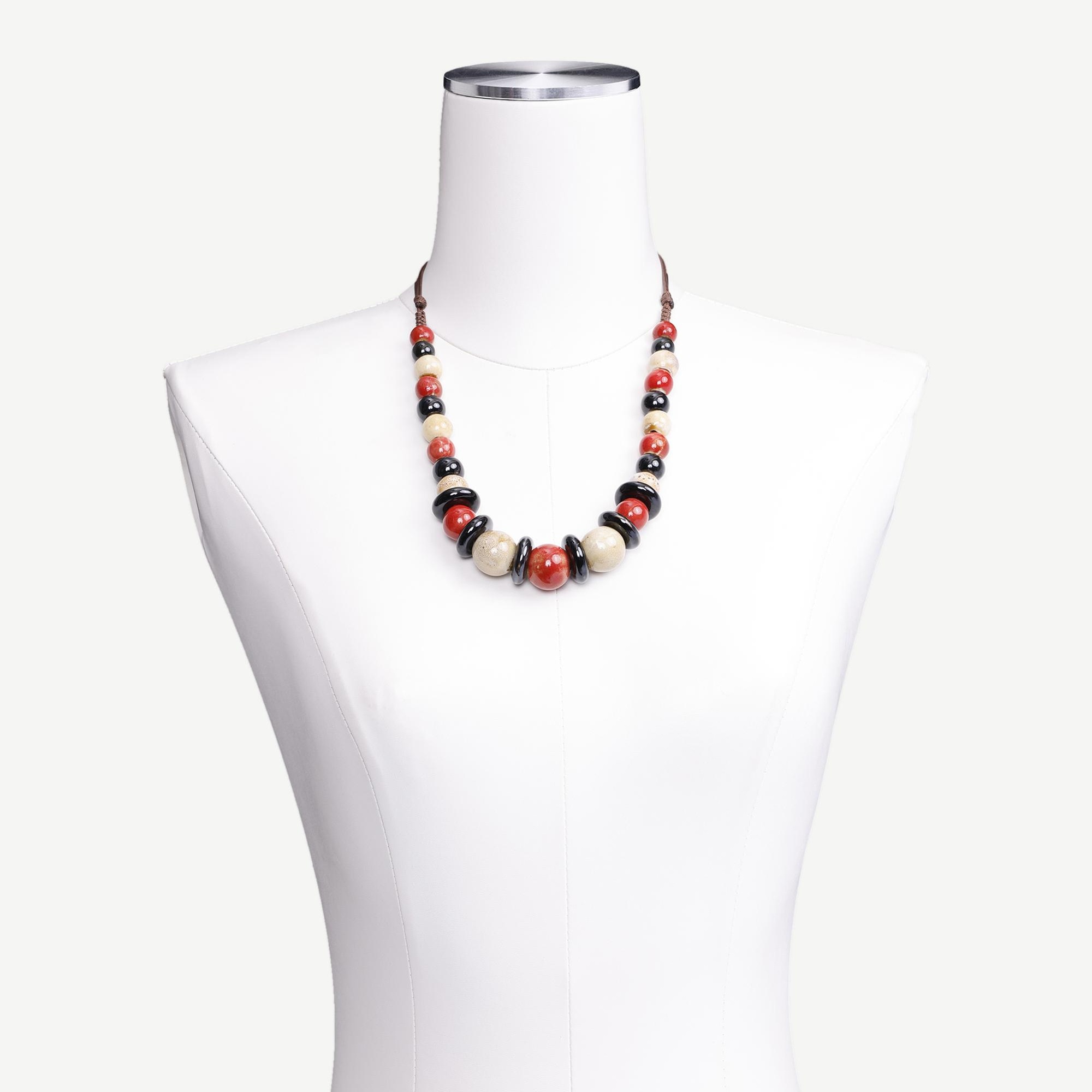 YARGICI Ayarlanabilir Seramik Kolye