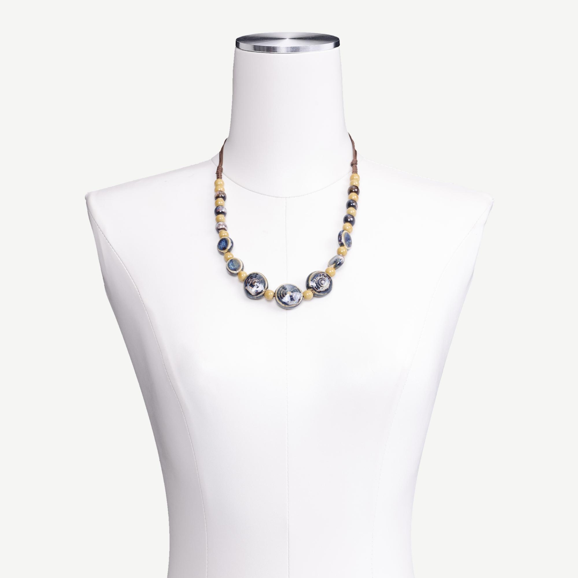 YARGICI Ayarlanabilir Seramik Kolye