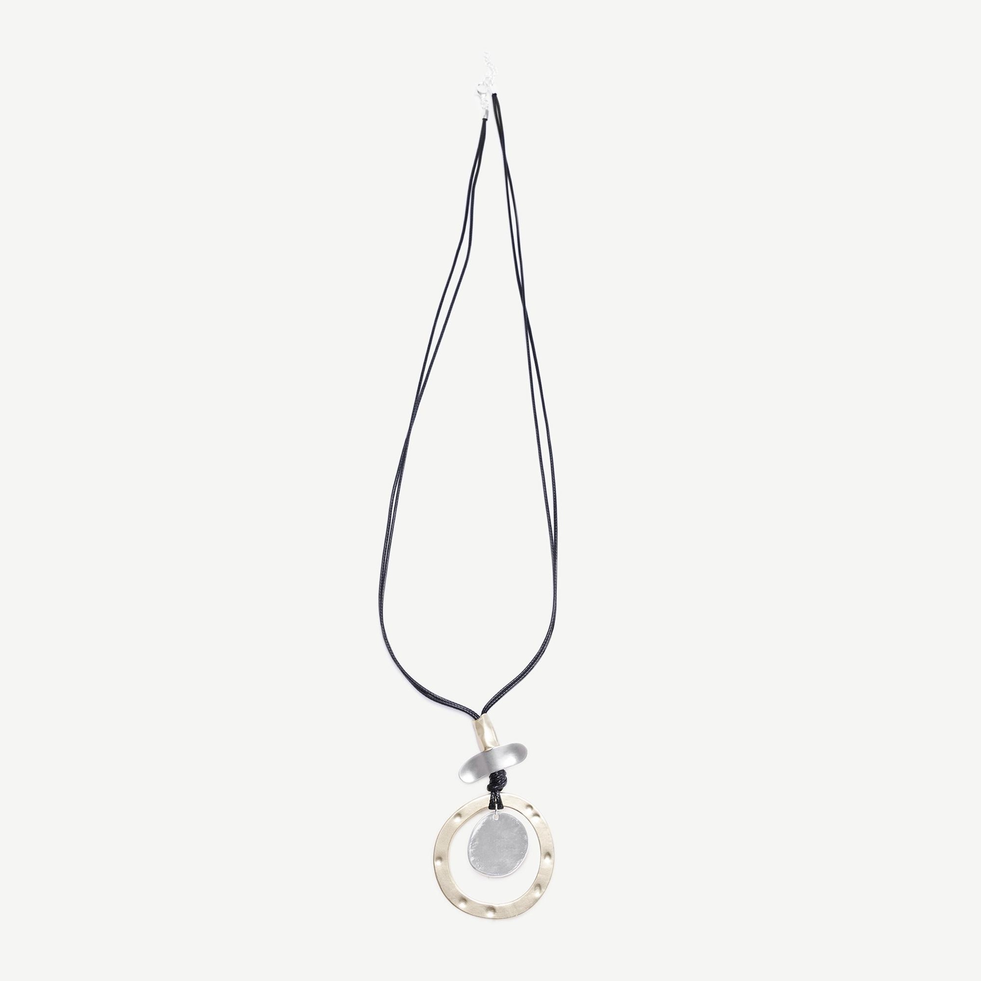 YARGICI Metal Uç Detaylı Uzun Kolye