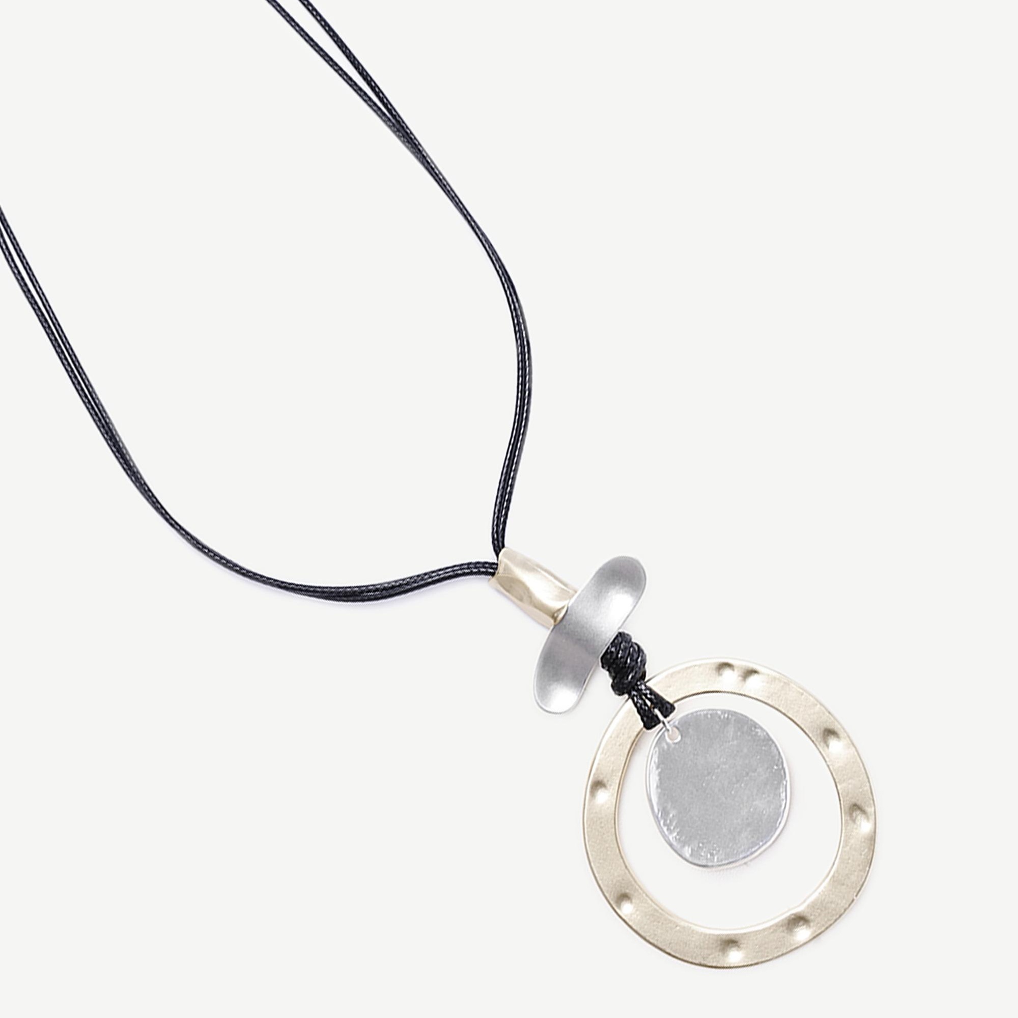 YARGICI Metal Uç Detaylı Uzun Kolye