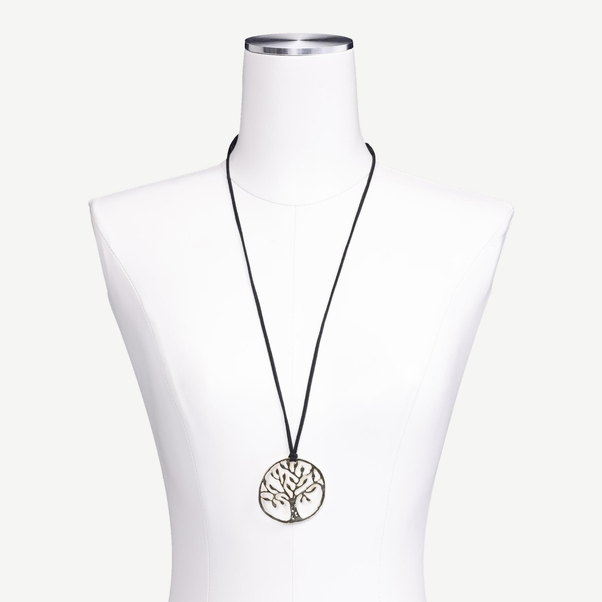 YARGICI Ağaç Figürlü Uzun Kolye