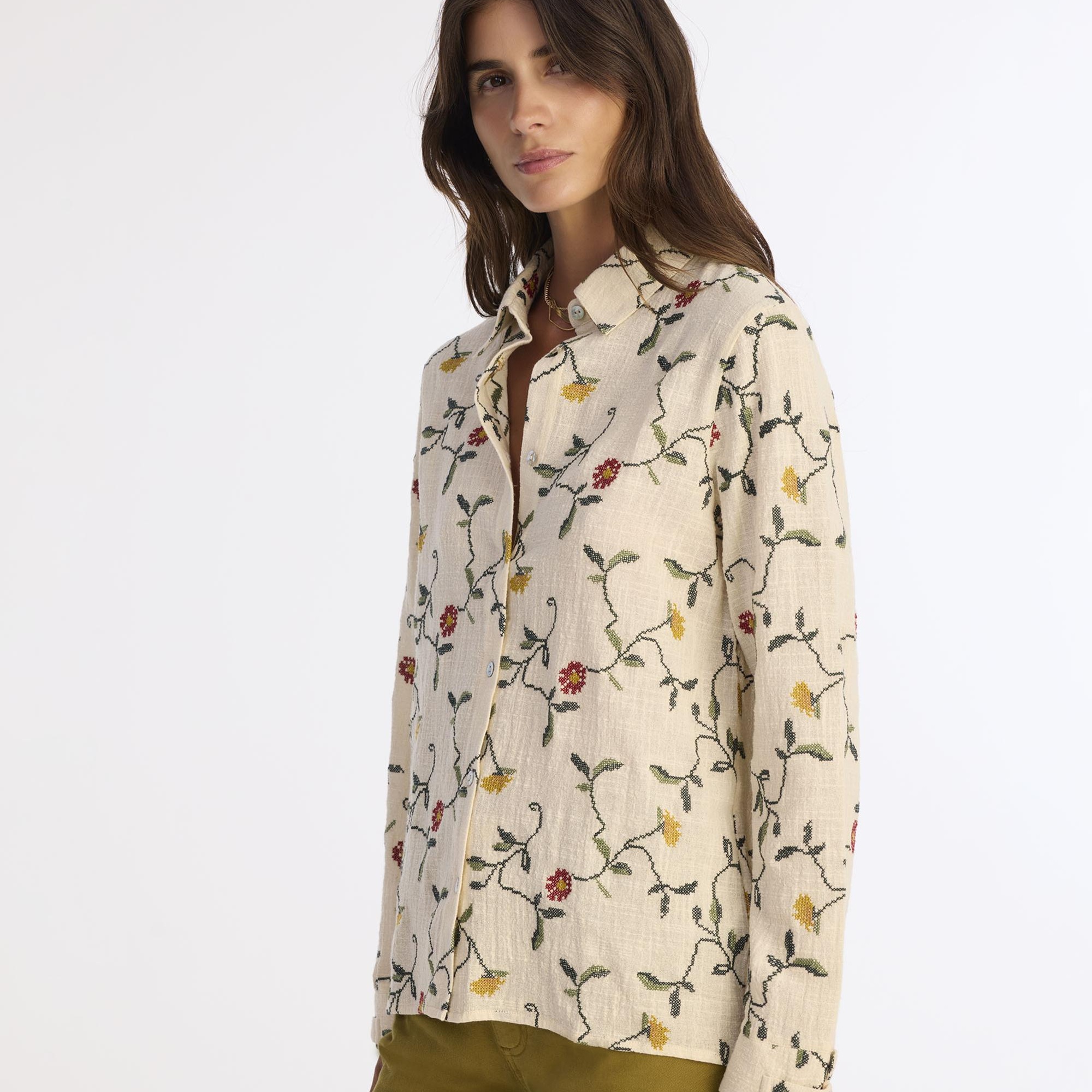 YARGICI Regular Gömlek Yaka Uzun Kol Gömlek