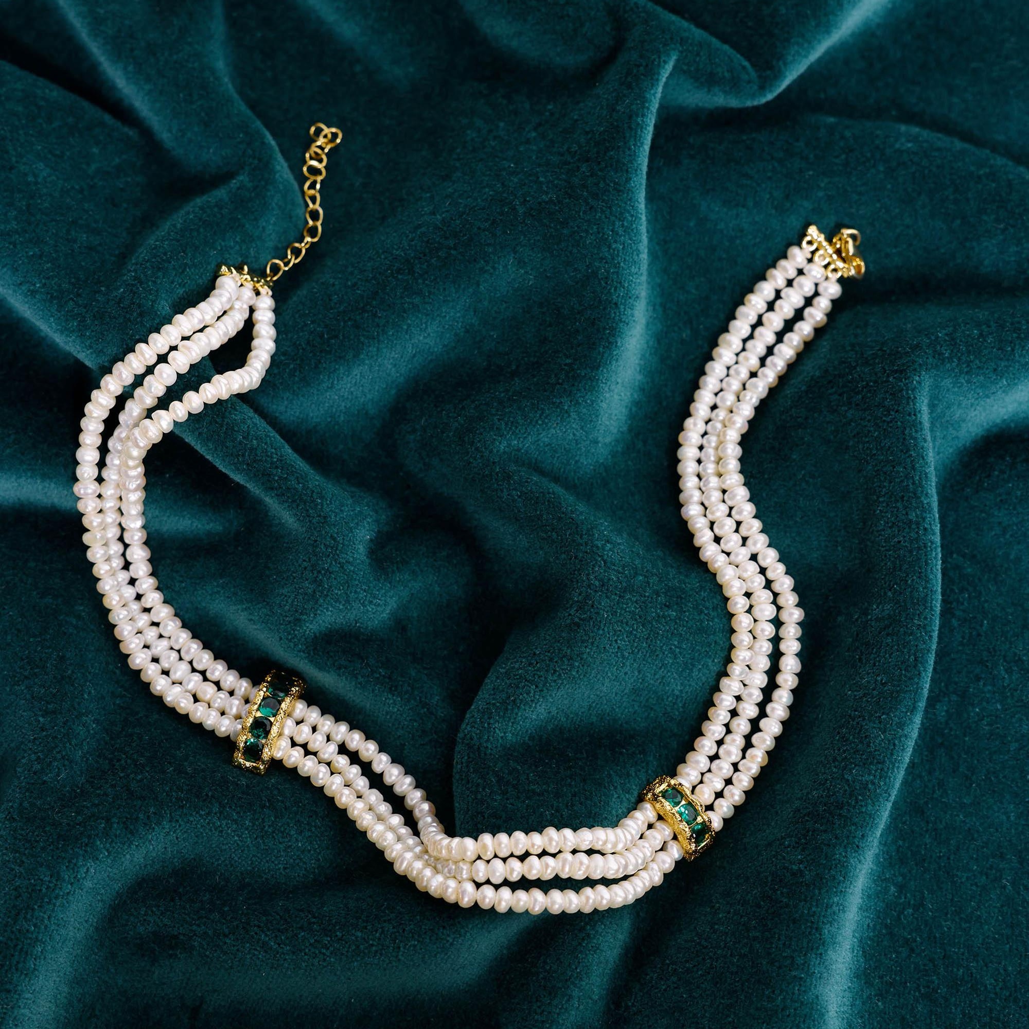 YARGICI Çok Sıralı İnci Kolye