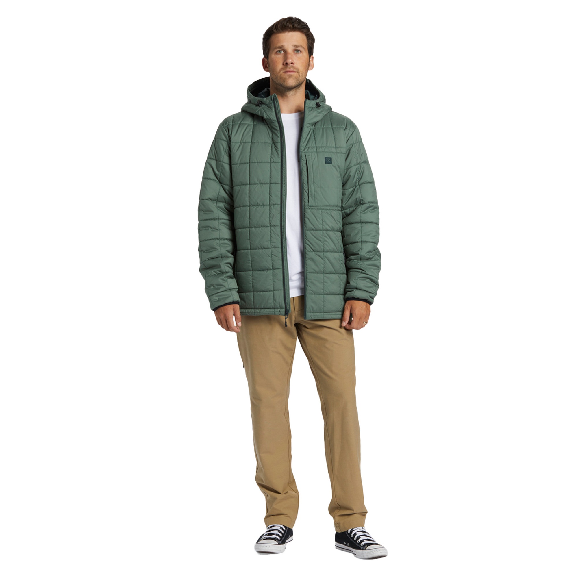 Billabong Journey Puffer Jacket Erkek Yeşil Ceket