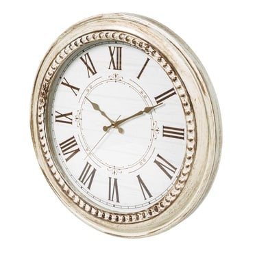  ESKİTME BEJ DUVAR SAATİ