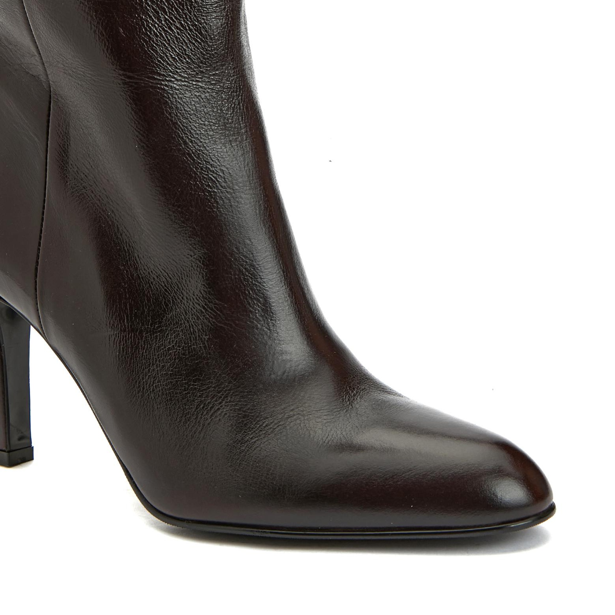 Network Kadın Kahverengi Deri Çizme