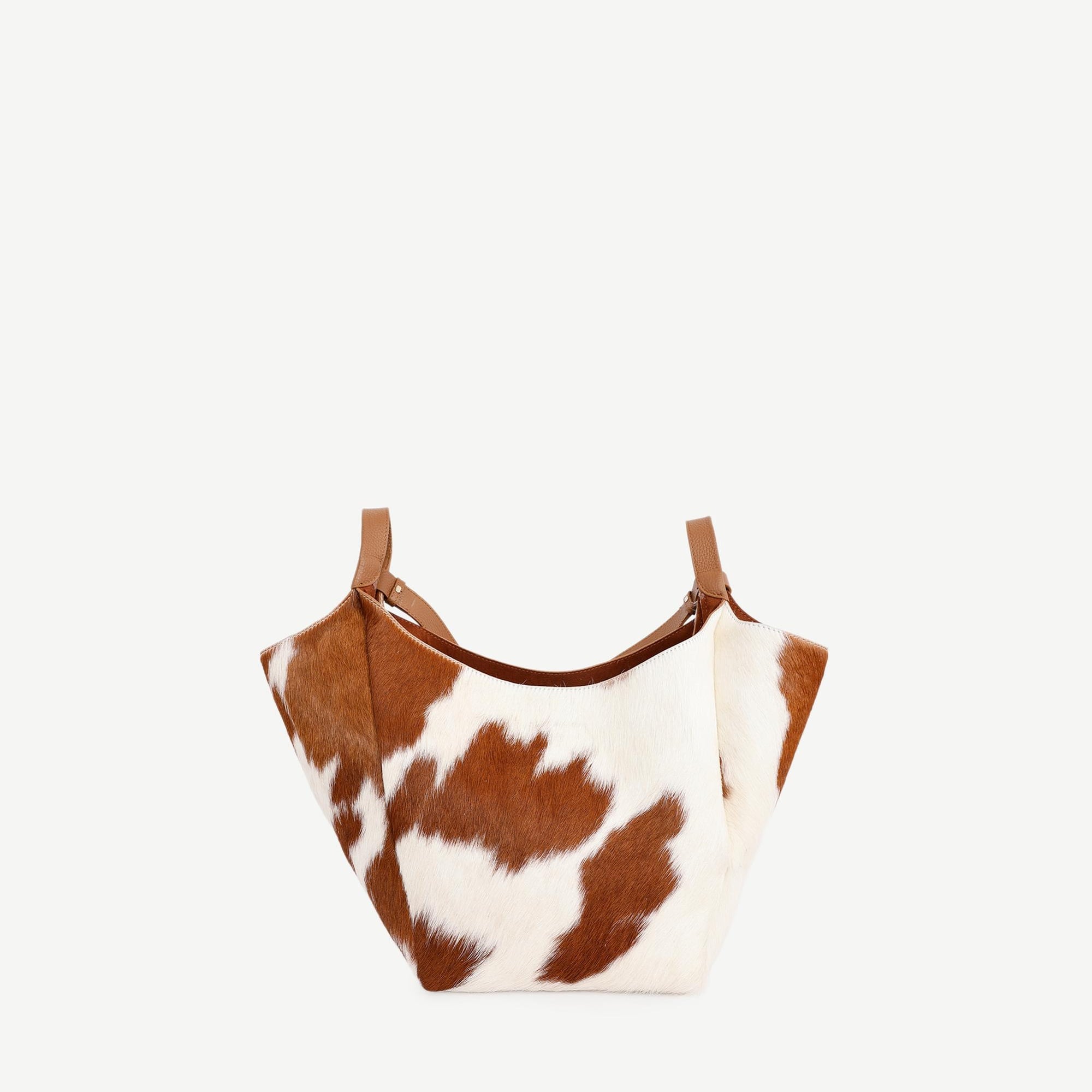 YARGICI Tay Tüyü Deri Omuz Çantası