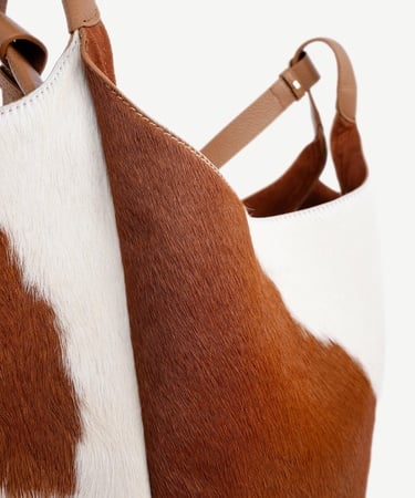  YARGICI Tay Tüyü Deri Omuz Çantası