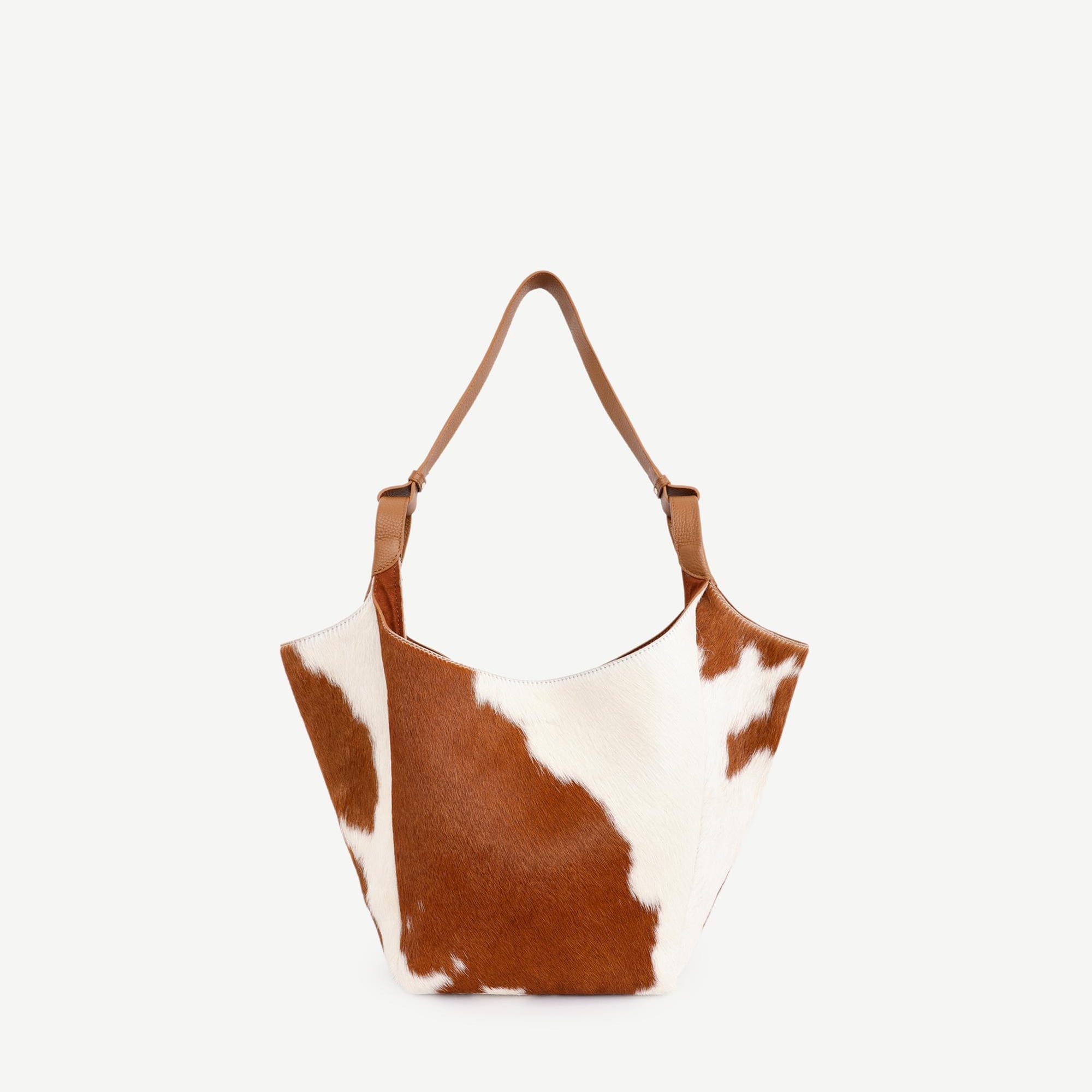 YARGICI Tay Tüyü Deri Omuz Çantası