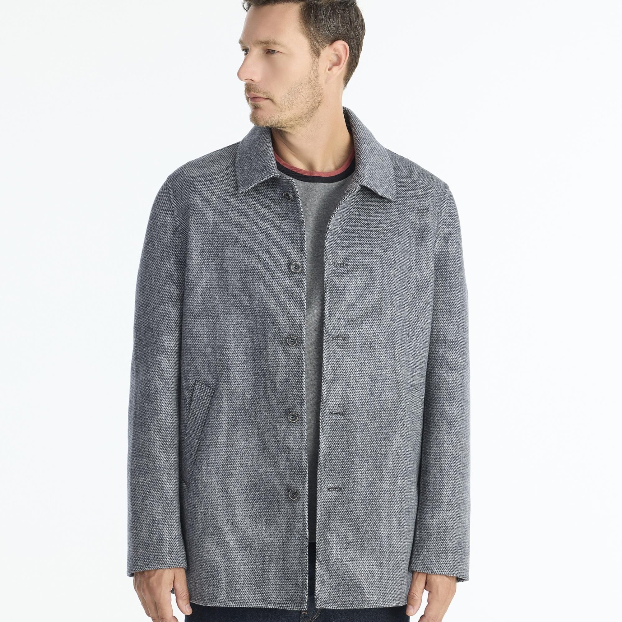 YARGICI Regular Gömlek Yaka Uzun Kol Palto