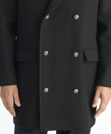  YARGICI Regular Kırlangıç Yaka Uzun Kol Palto