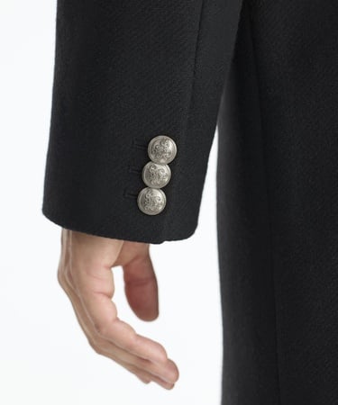  YARGICI Regular Kırlangıç Yaka Uzun Kol Palto