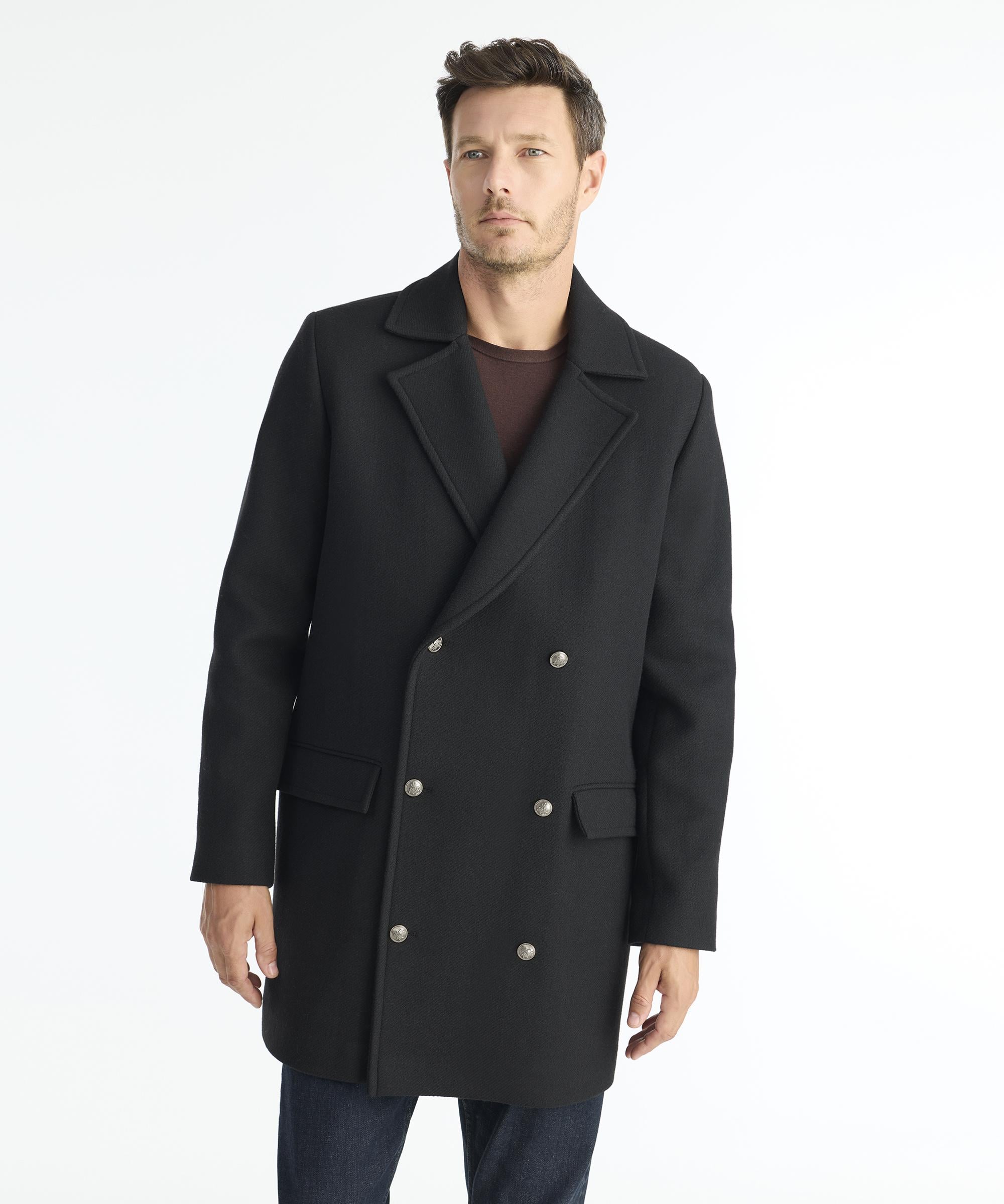  YARGICI Regular Kırlangıç Yaka Uzun Kol Palto