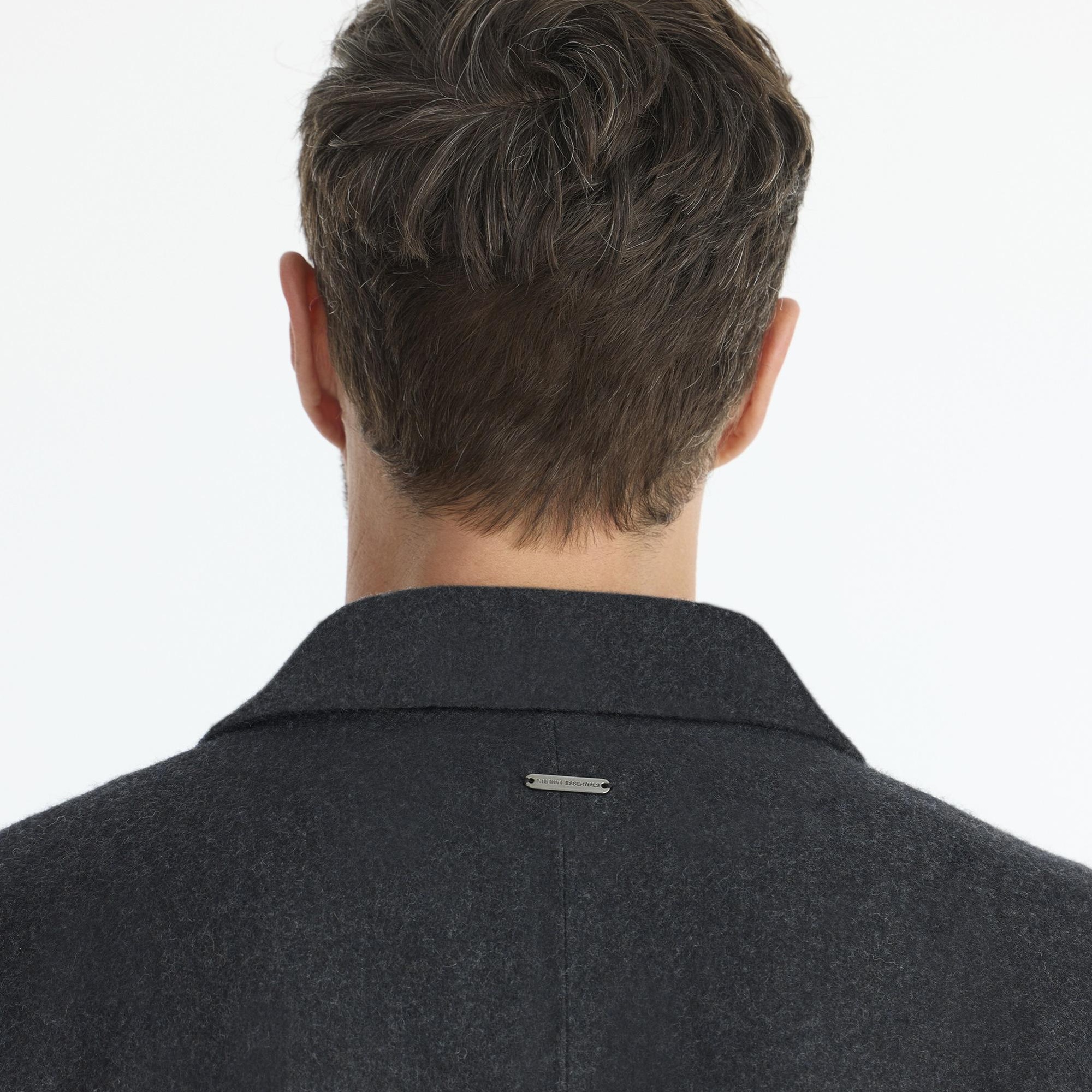 YARGICI Regular Ceket Yaka Uzun Kol Palto