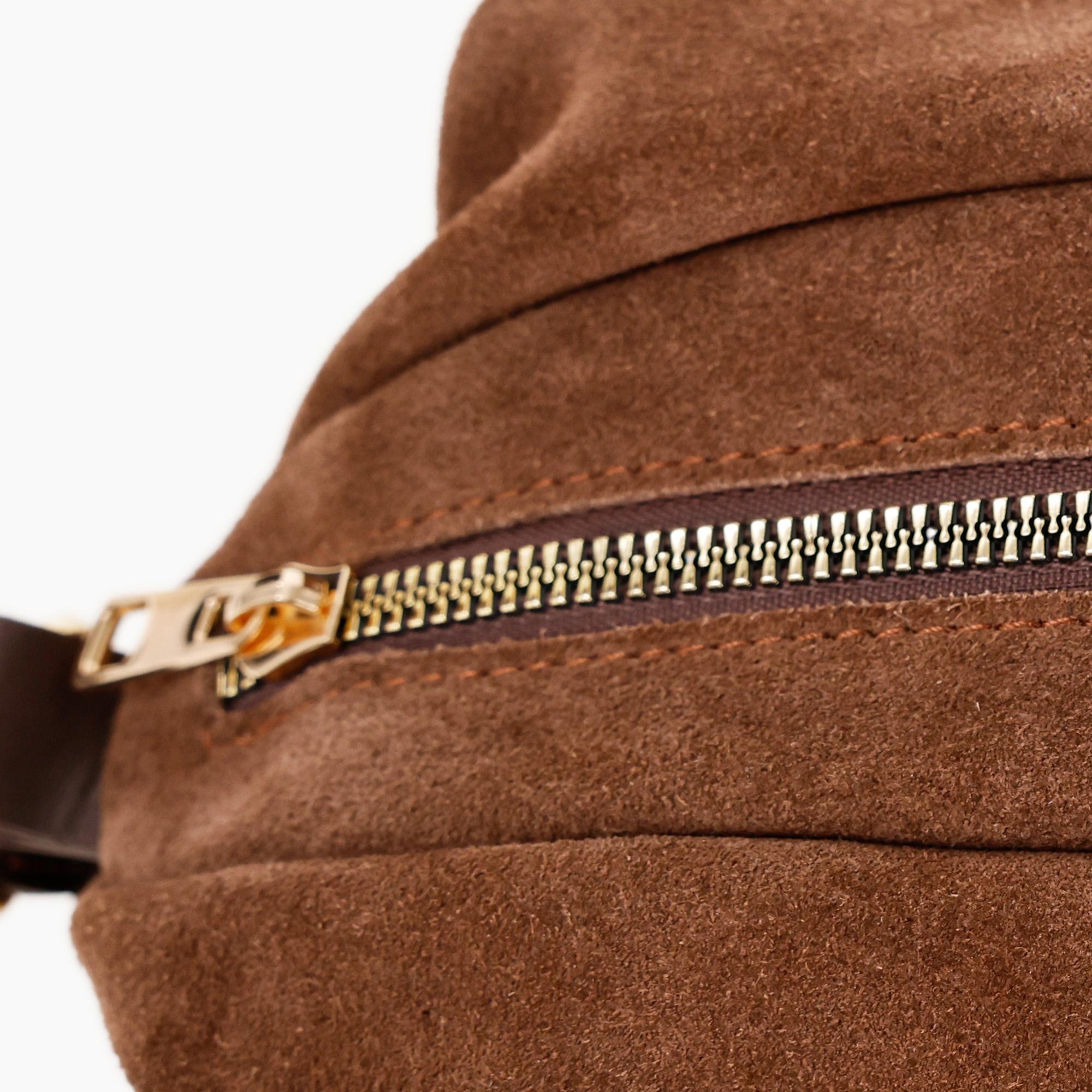 YARGICI Süet Omuz Çantası