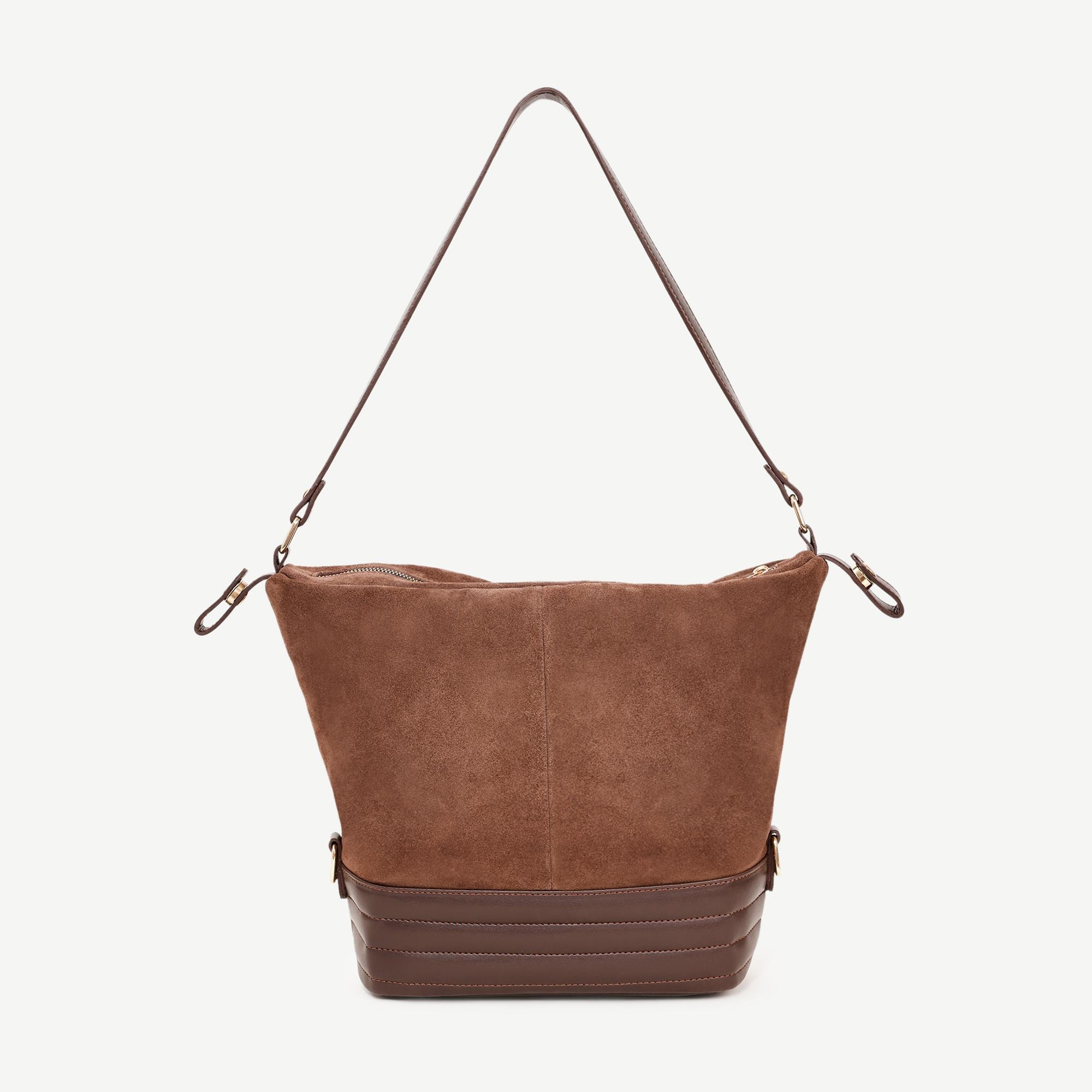 YARGICI Süet Omuz Çantası