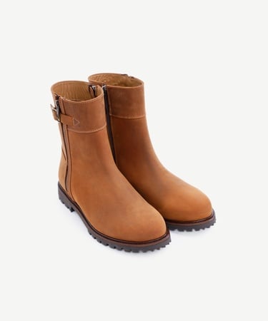  YARGICI İnce Tabanlı Yumuşak Deri Bot