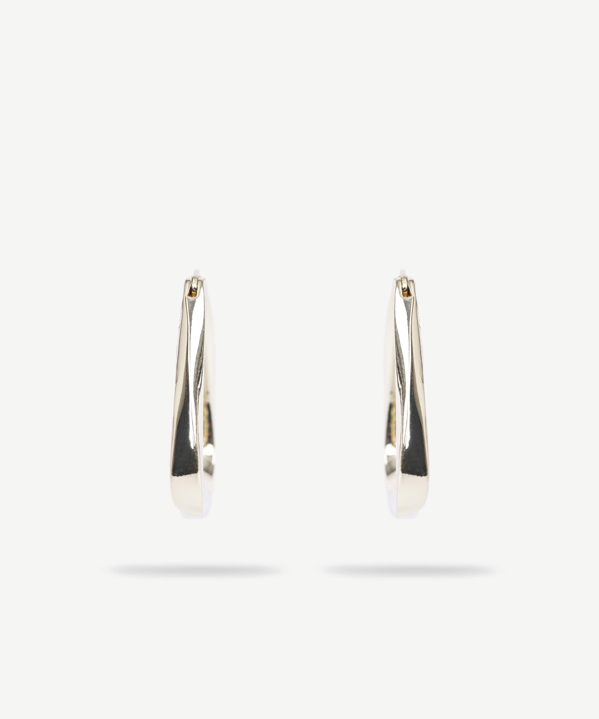  YARGICI Asimetrik Formlu Halka Küpe