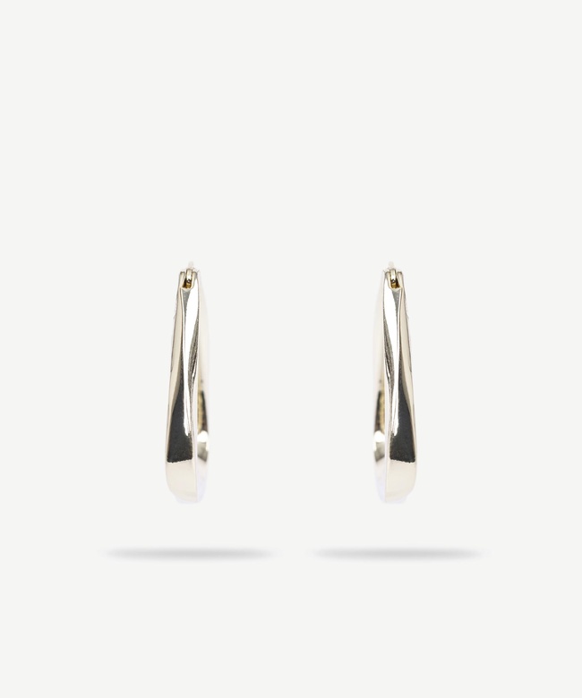  YARGICI Asimetrik Formlu Halka Küpe