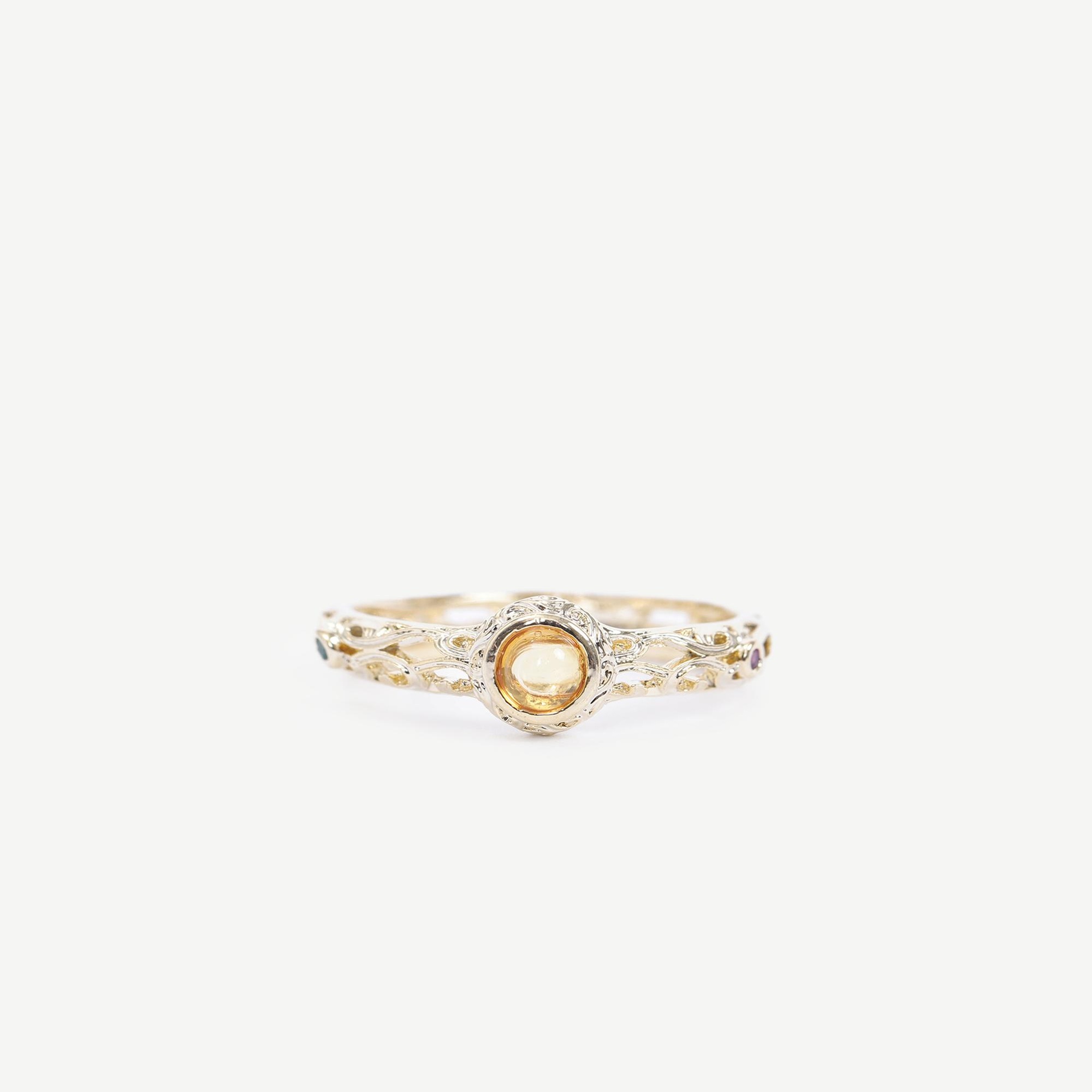 YARGICI Taş Detaylı Yüzük