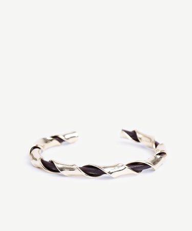  YARGICI Deri Detaylı Cuff Bileklik