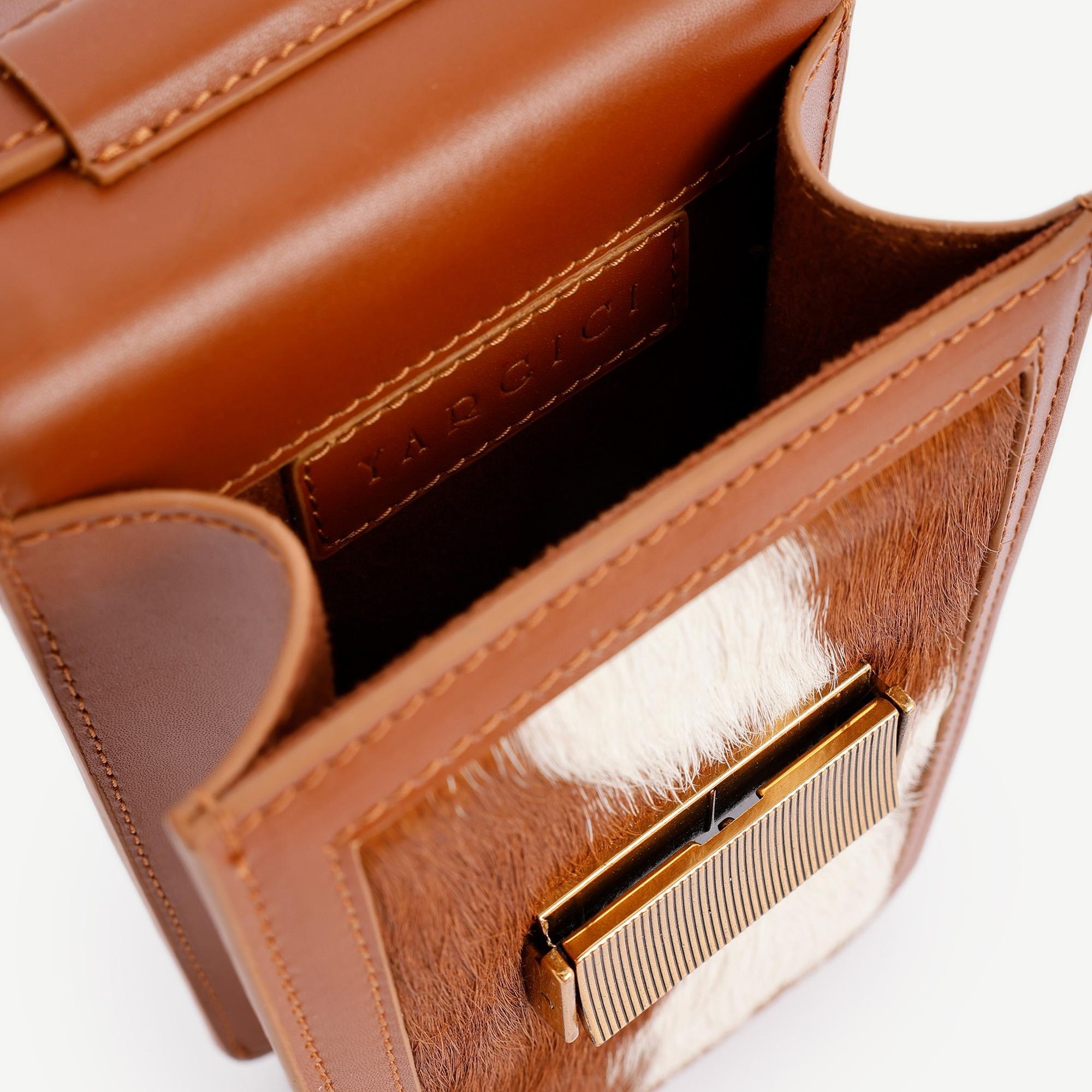 YARGICI Tokalı Deri Çapraz Çanta