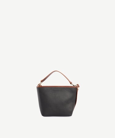  YARGICI Zincir Detaylı Deri El Çantası