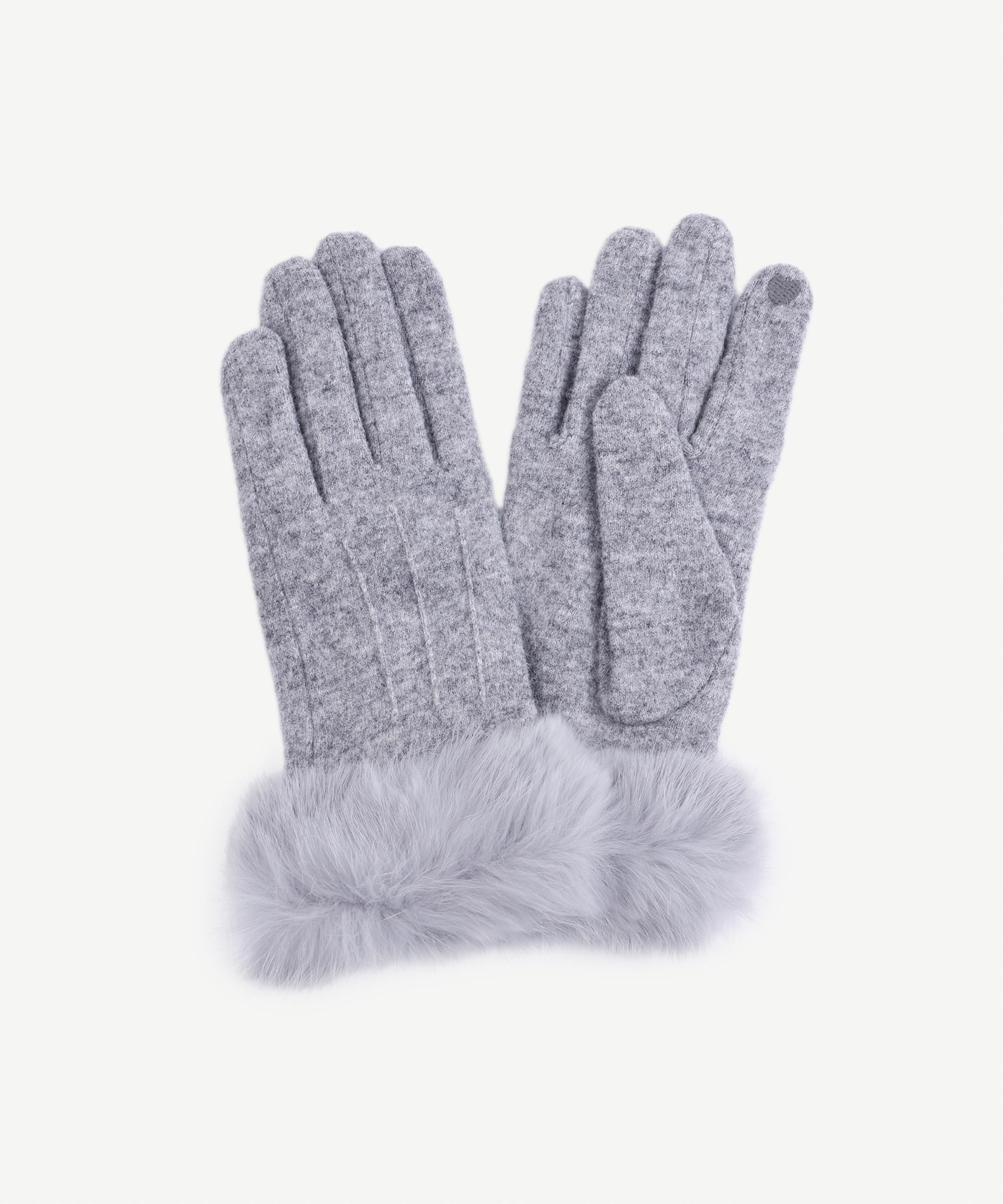  YARGICI Bileği Kürk Detaylı Eldiven