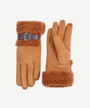  YARGICI İçi Ve Bileği Kürklü Eldiven