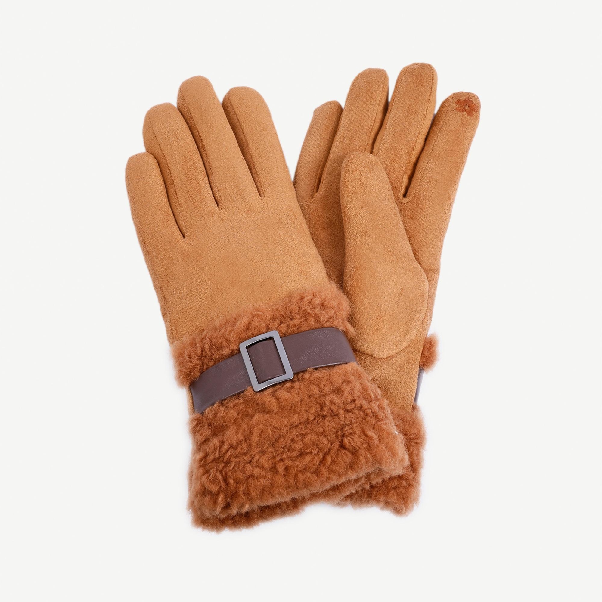 YARGICI İçi Ve Bileği Kürklü Eldiven