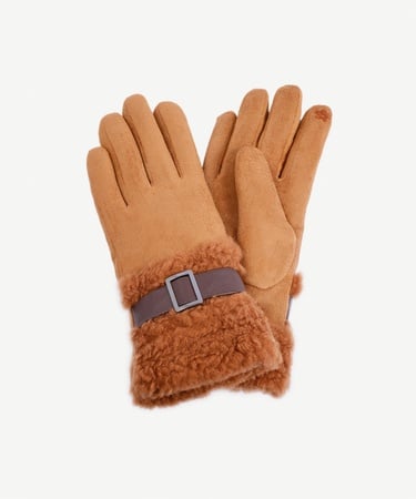  YARGICI İçi Ve Bileği Kürklü Eldiven