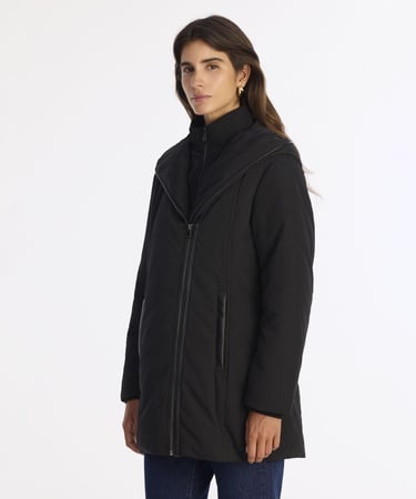  YARGICI Regular Kapüşonlu Yaka Uzun Kol Pardösü