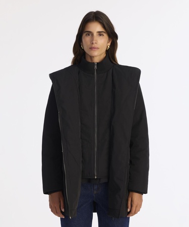  YARGICI Regular Kapüşonlu Yaka Uzun Kol Pardösü