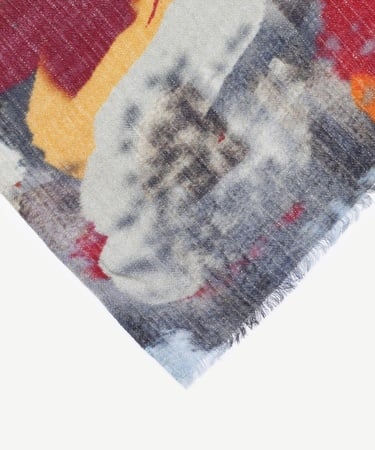  YARGICI Çok Renkli Yün Şal