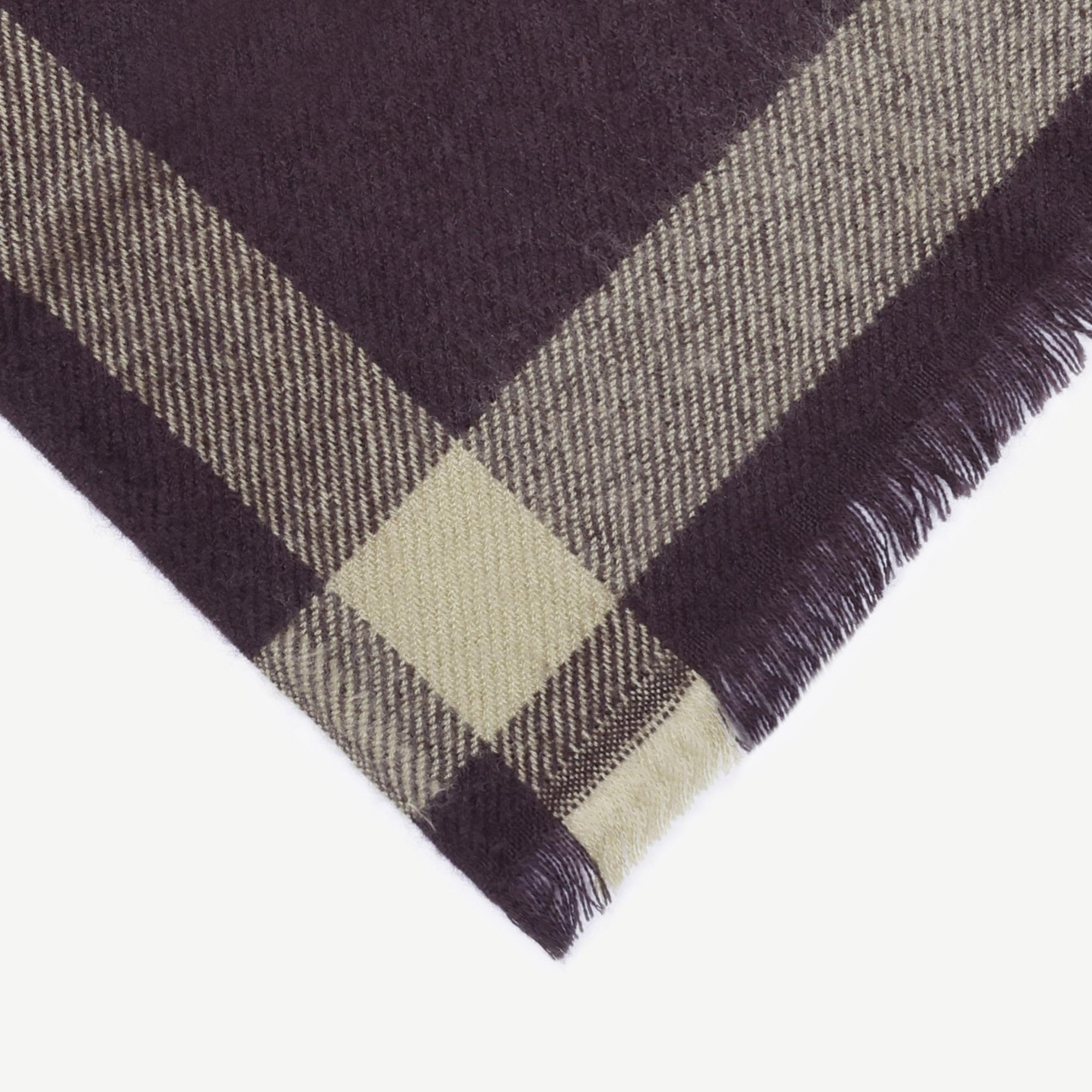 YARGICI Renk Bloklu Şal